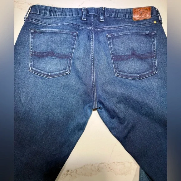 LUCKY BRAND Jeans, Sweet Jean Straight, Dark Blue Size 14/32 - Picture 6 of 9